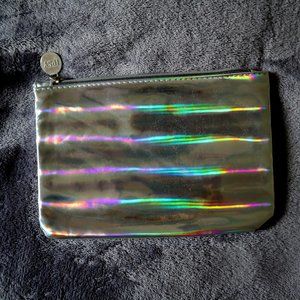 NWOT Ipsy Silver Holographic Futuristic Bag